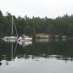 Nice quiet anchorage
