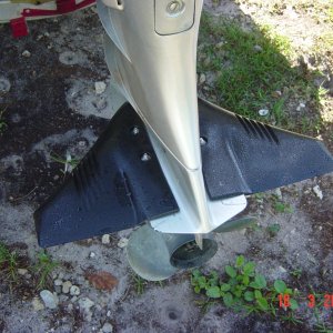 new doel fin like  hydofoil what a difference this makes I could not believe it