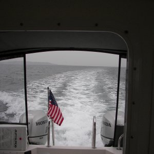 Trying to beat the storms to La Conner
