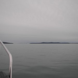 Calmest water of the trip!