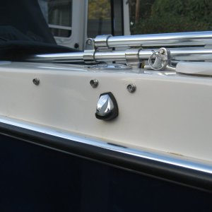 Shrouded fuel vents. Installed to fix problem of water in fuel tanks.