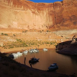 Forgotten Canyon Monday afternoon 9-23-13 from the rear to the front Secret of Life, Lighthouse Express, Discovery, Valkyrie, Jean Marie, See-Saw, Rana Verde, Bossa Nova, C-Swell, Sunbeam, Voyager and Hunky Dory