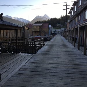 Pelican Main Street board walk