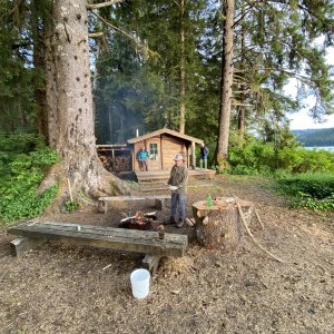 Hoonah Sound cabin