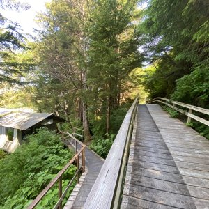 Port Alexander post office & board walk