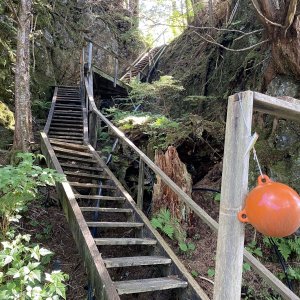 Stair way to Home, port Alexander