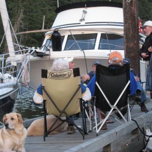 dock chat with friends