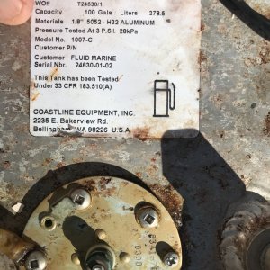 Media 'Tank manufacturer sticker' in album 'Side step removed'