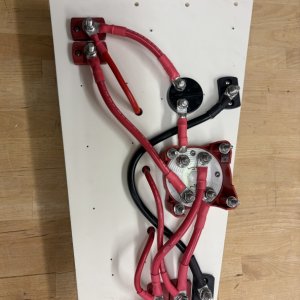 Upgraded transom electrical panel (back)