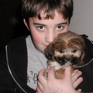 Austin and Oscar - January 2004