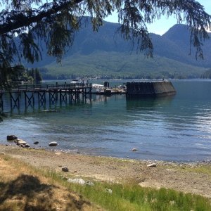 Media 'Big Bay Stuart Island  Yaculta rapids near' in album 'Heriot Bay at Rebecca Spit'