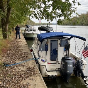 C-Traveler and Mystery Girl at Old Lock 6.