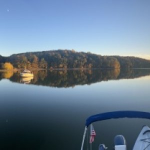 Hickman Creek sunset panoramic