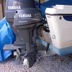 "Mini Jacker" fixed kicker mount.  Allows the engine to sit a dab to the rear.Help with turning both directions and with the angle of the stern to keep the prop out of the water while running the main.