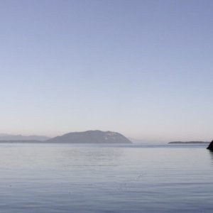 Looking Out from Matia Cove 8-13-06
