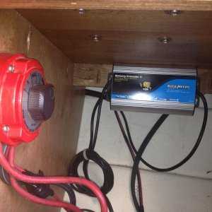 Media '\"This N That\" - Master Switch under Captain\'s Chair and battery minder' in album 'R-Dory'