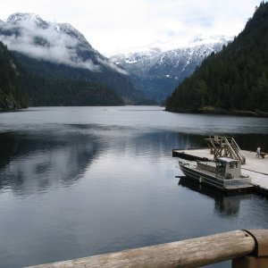 Media 'View of Princess Louisa Inlet.  McDonald Is. in the distance.' in album '82 Gallons'