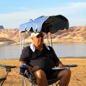 Fearsome Leader Chris at Oak Canyon....