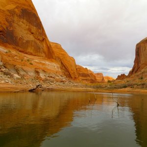 head of forgotten canyon--before the heavy rain