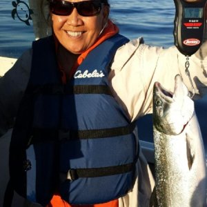 Media 'Sis from Cali - 1st fish ever!' in album 'Sis from Cali - 1st fish ever!'