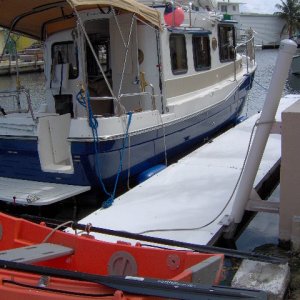 Media 'floating dock' in album 'Duffy giving me a smooch'