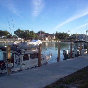 mooring at Bahia Honda State Park