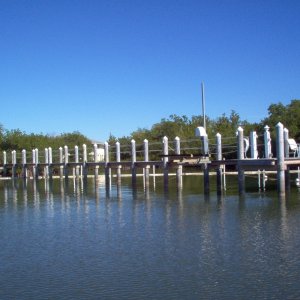 Leaving our guest moorage in Big Pine Bight