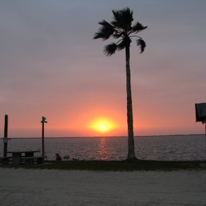 Sunrise on tournament day
