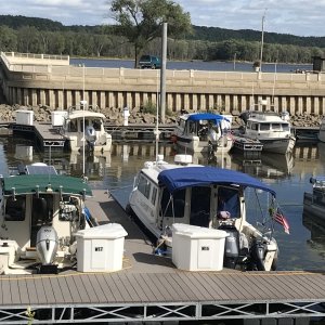 All of us slipped in Guttenberg Marina