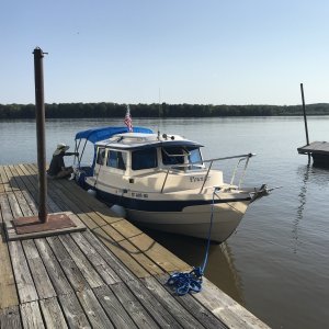 Pounder at Fairport Landing