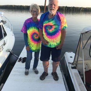 Doris and Lew look good together