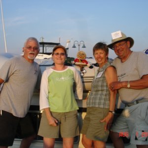 Ann & Terry 'ROCK C' with
Cheryl & Roger 
'IN CAHOOTS'