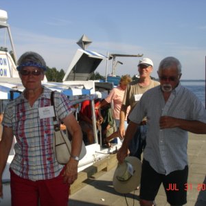 Arriving at the pub
Janet 'DREAMER'
Terry 'ROCK C'
George 'MADI'S BUNK'
