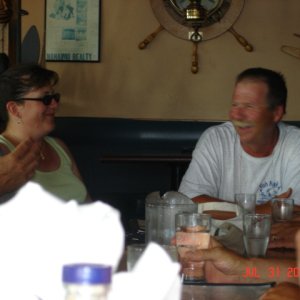 Tom & Susan 'SUSAN E' 
John, former owner of the
CD 'CLARA MAE'