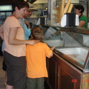 Mom buys ice cream