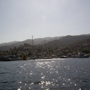 Media 'Avalon' in album 'Catalina 2007 - Ok, which way do we go now.
from left- PJ, Sue, John, Robin, Jim, Ron, Kathy, Joel and Scott'