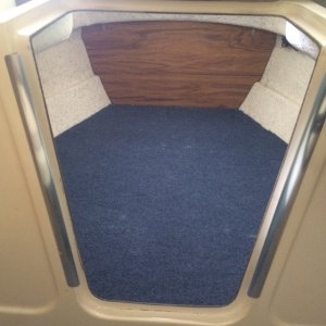 Media 'New Raised Floor in 16\' Angler' in album 'Folding Bench Seat....no more folding chairs'