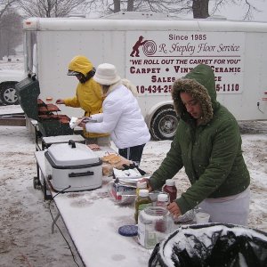 Media 'Kiwanis Polar Bear Plunge 2008
Temp Mid 20's with water at 33' in album 'If I can't go boating I can still drive the Zamboni'