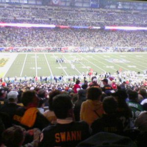 Super Bowl XL Ford Field Detroit
I was a seahawk fan for the week.