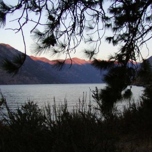 Early morning on Lake Chelan