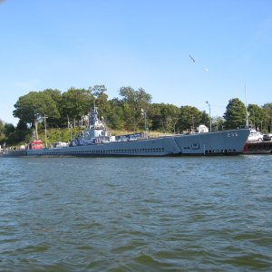 (C-batical) USS Silversides, Muskegon, MI, a fresh water submarine