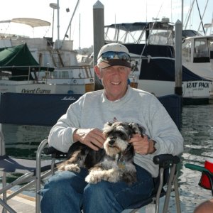 Mike Sealife bonding with Roxey.
