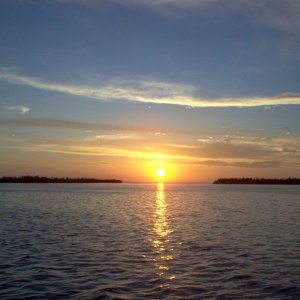Waiting for the "Green Flash" Florida Keys 07