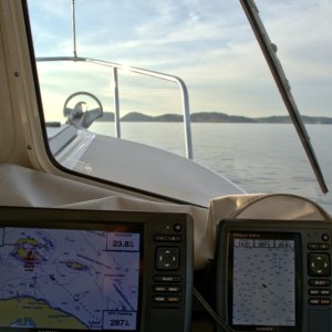 Approaching Sucia Friday evening