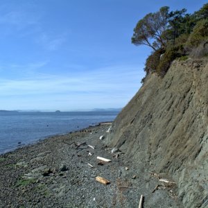 Outer shores of Sucia looking West