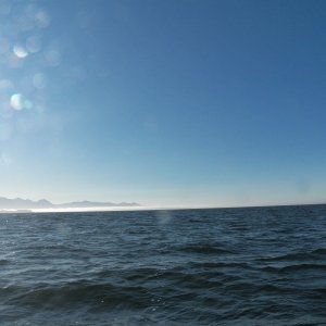 Before I got back inside, a fog started to build at the entrance to Nootka, but then it went away.