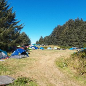 I tied up at the Yuquot dock. Turns out that the Mowachaht/Muchalaht First Nations were having an annual camp out.  I spoke with one of the elders who said that they bring all the kids to show them their ancestral home.  The boys really liked my electric bike.