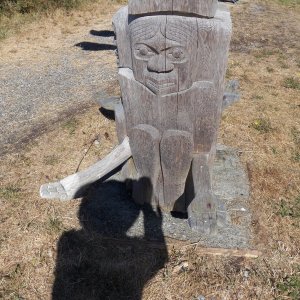 More welcoming carvings.