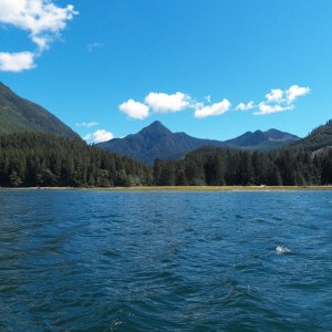 Heading towards Tahsis.