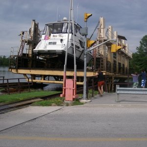 Marine Railway Crossing Road